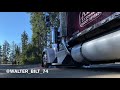 Первый выезд, тестируем￼ пневмо-систему на Kenworth W9