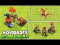 ATUALIZAÇÃO CHEGOU! SUPER DRAGÃO, NOVO TRABUCO FLAMEJANTE E MUITO MAIS NO CLASH OF CLANS!