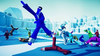 Taekwondo Battle Royale on the Snow Map | Totally Accurate Battle Simulator TABS