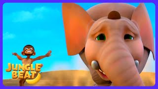 Jungle Beat - Een wilde rit op de berg! 🛷 | Kindertelevisie | WildBrain Circus - Nederlands