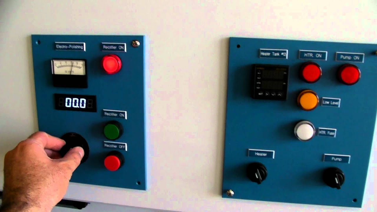 electropolishing ss with titanium anodizing 20110906 005.MP4 YouTube