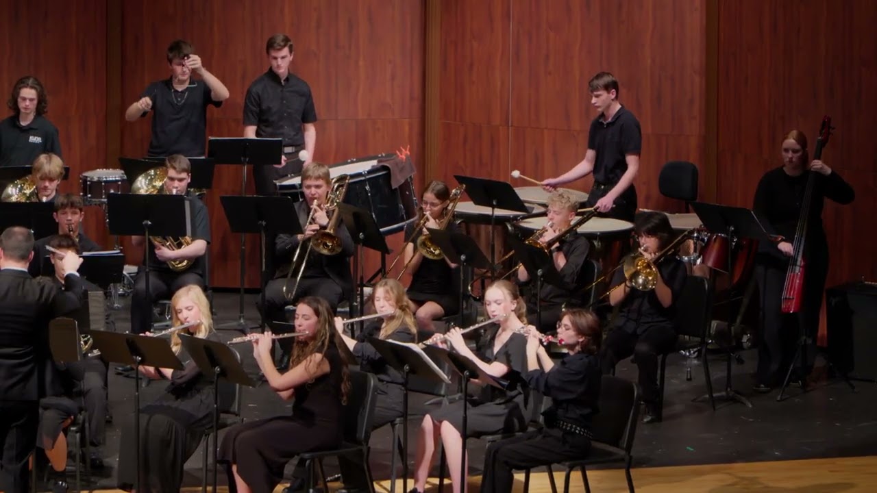Windensemble- Glacier, 2026 Winter Band Concert
