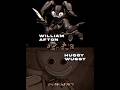 william afton vs huggy buggy #fnaf #ytshorts