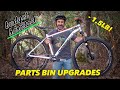 We gave my neighbor's hardtail a parts bin overhaul!