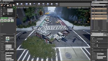 Speed Level Design   Post Apocalyptic City   Unreal Engine 4