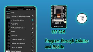 How to program ESP32 CAM with Arduino and mobile | ESP CAM program