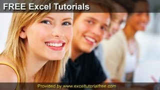 Excel Tutorial - Alignment in Formatting Cells - Level 1 (www.exceltutorialsfree.com)