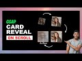 Card Reveal Animation That Will BLOW Your Mind Using GSAP in Elementor