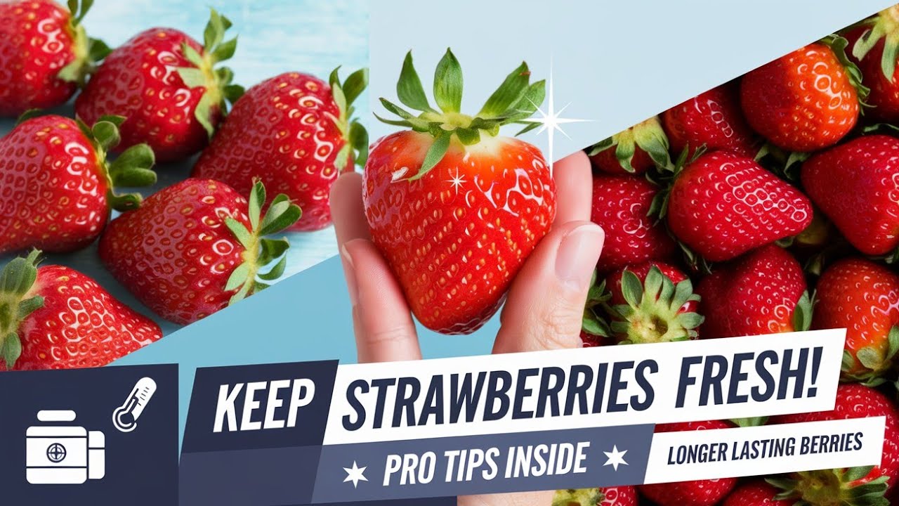 How to Keep Strawberries Fresh: Pro Tips for Longer Lasting Berries 