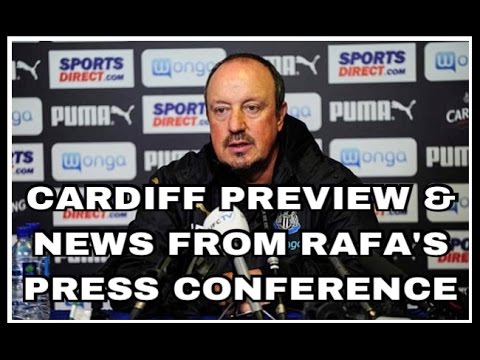 gamezone Cardiff v Newcastle preview | News from Rafa Benitez's press conference