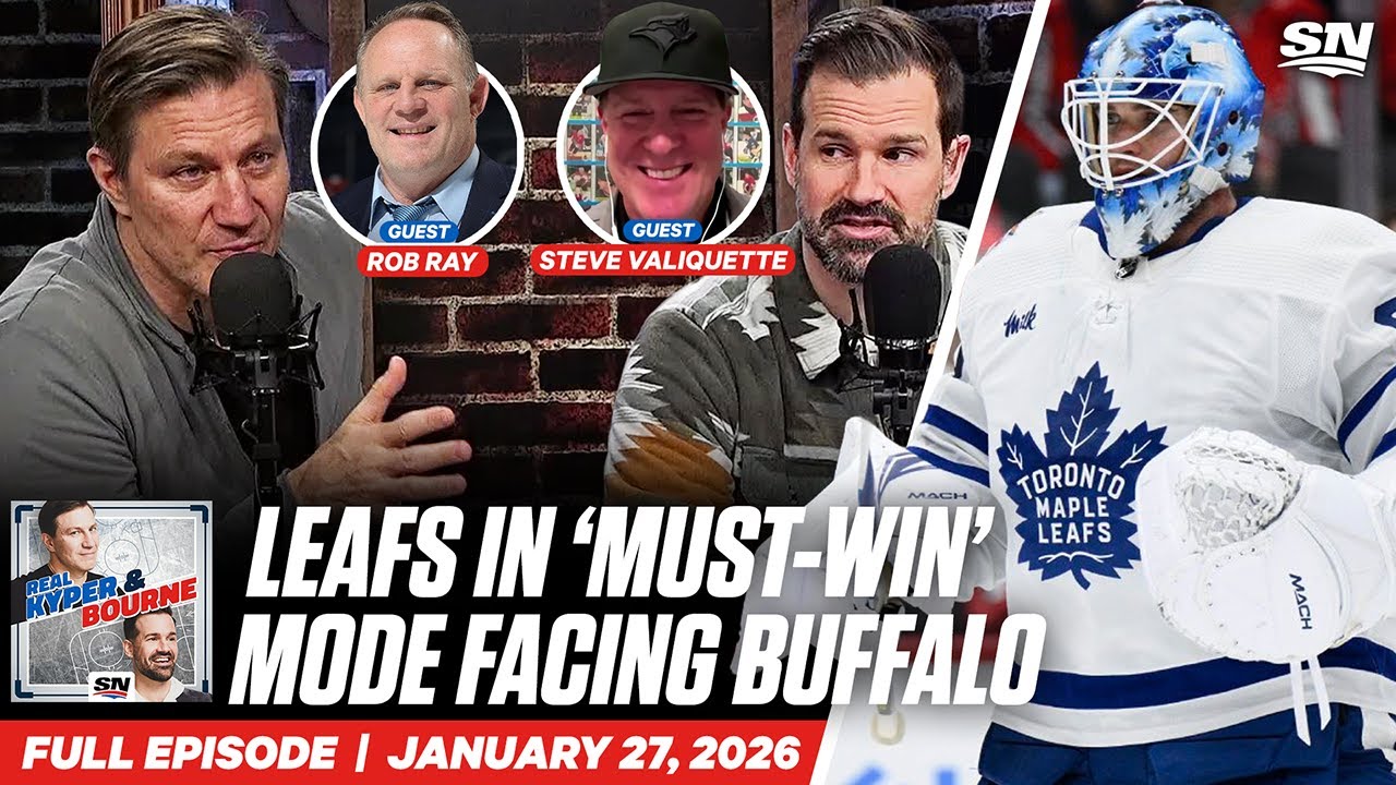 Maple Leafs Enter 'Must-Win' Mode | Real Kyper & Bourne