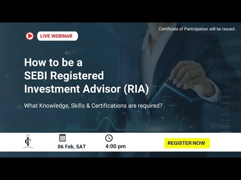 How to Become a SEBI Investment Advisor
