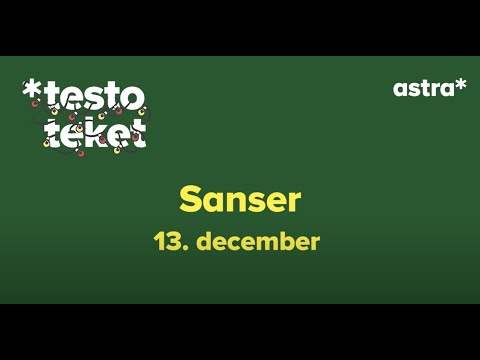 13. december - Sanser