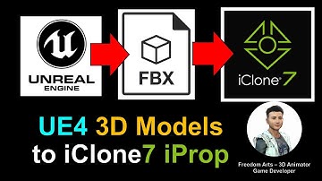 Unreal Engine Assets to iClone 7.9 - Full Tutorial