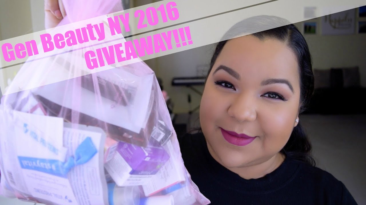 Gen Beauty NY 2016 Goodie Bag (and more) Giveaway - AllThingsPure27