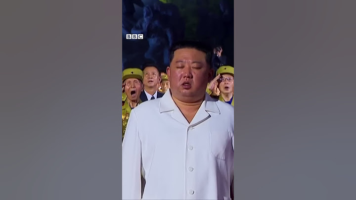 北韓第一夫人李雪主似乎落淚了－ BBC News 中文 #shorts