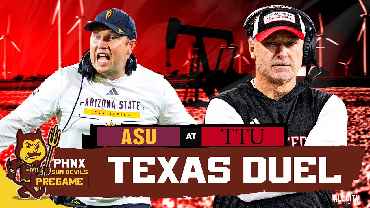 PREGAME: Arizona State Can SHAKE UP Big 12 With Win Over No. 10 Texas Tech
