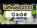 「華と咲け」しげちゃんの歌唱レッスン講座 / 永井裕子・令和3年5月発売