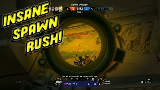 INSANE SPAWN RUSH + 4 MAN SUDO ACE! | Rainbow Six: Siege | Operation Health