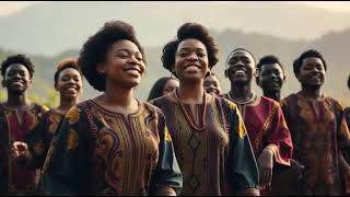 Joyful African Gospel Choir In Vibrant Traditional  26 Mirror Loop Mix 1
