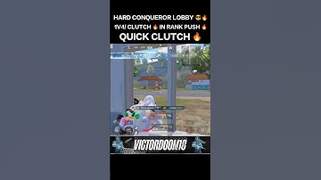 Quick Clutch 1v4 🔥 HARD CONQUEROR LOBBY 😎|EP 08 #bgmi #bgmishorts #bgmishortvideo #bgmi1v4 #bgmilive