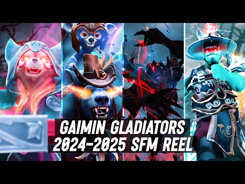 Dota 2 SFM Animation Reel 2024–2025 | @Gaimin Gladiators