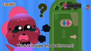 Cocobi  who is inside the bath room ? knock, knock, knock '' (sponsored by preview 2 Effects)
