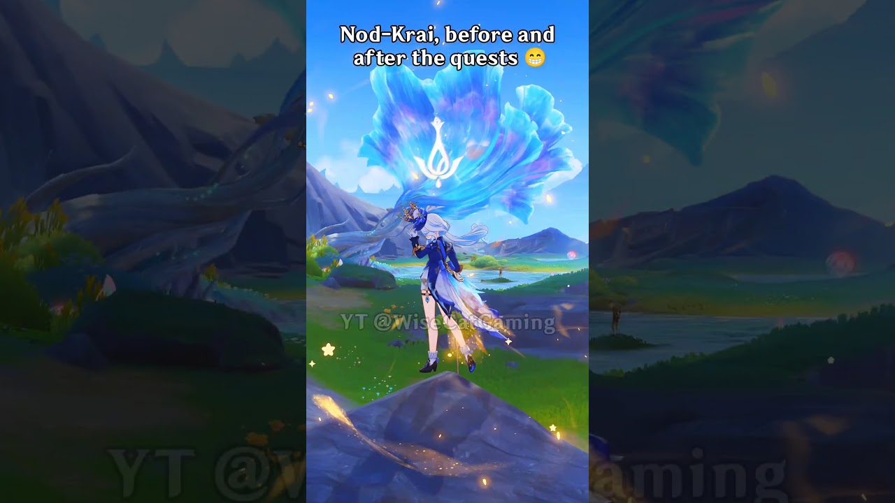 Genshin's Before & After quests😁 