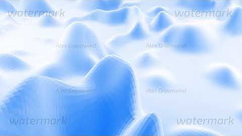 stylish blue white creative abstract low poly background in 4k. Abstract wavy pattern move on
