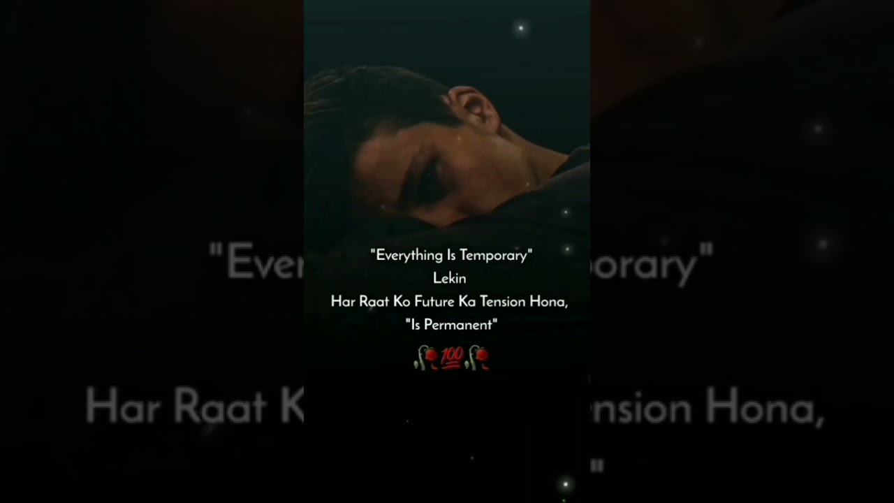 Future Tension 🤔🤔😔 | Sad Life status video 💔💔