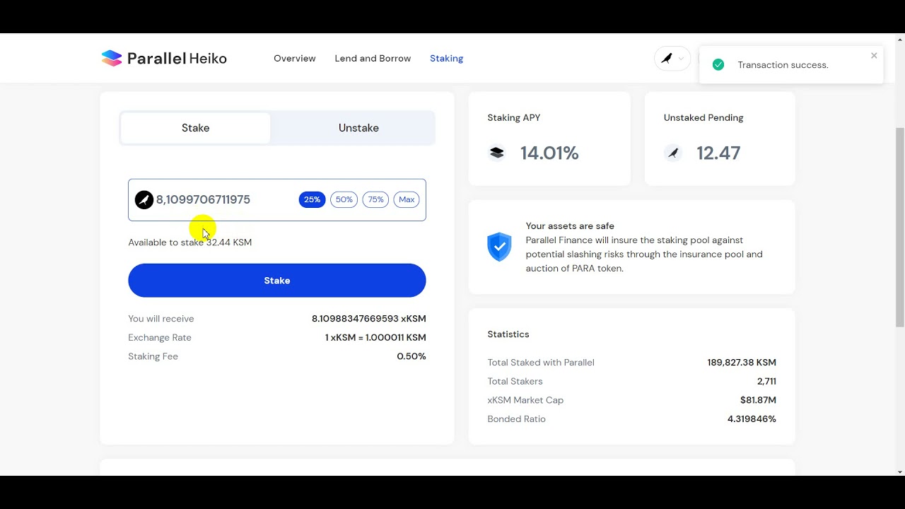 Прохождение тестнета в проект Parallel Heiko Finance. Обязательно смотреть на скорости не ниже х1.5!