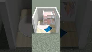 ♡ Kids bedroom idea! 🩰 Taggies : #bloxburg #fypシ #like #fypシ #preppy #subscribe #subscribe