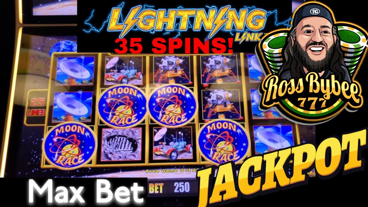 Major Jackpot! 35 Free Spin @ Max Bet! Lightning Link Moon Race Session @Choctaw