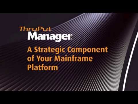 ThruPut Manager: Reinventing the Batch Environment