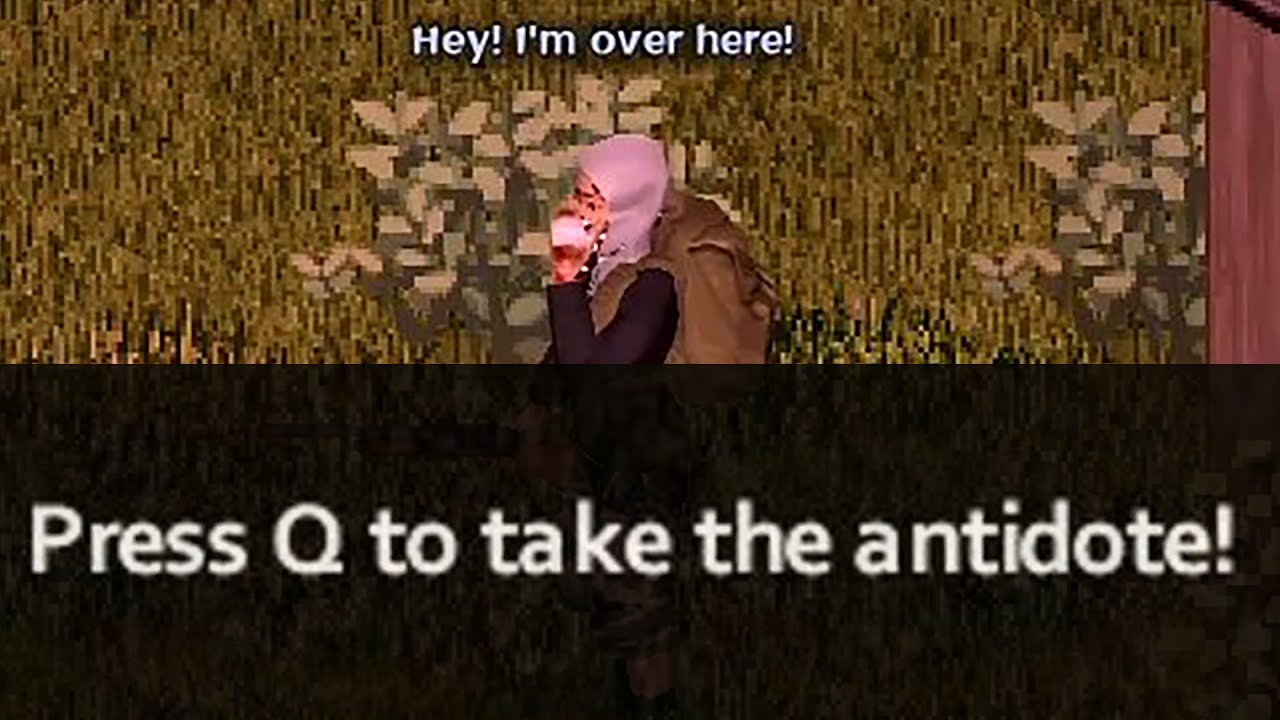 Press Q to take the Antidote - Project Zomboid