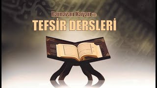 Şuara Suresi 1- 33 | Ramazan Kayan - Tefsir Dersleri