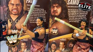 Wwe Legends Series 18 Fatu And Samu Figure Review ! Wealth