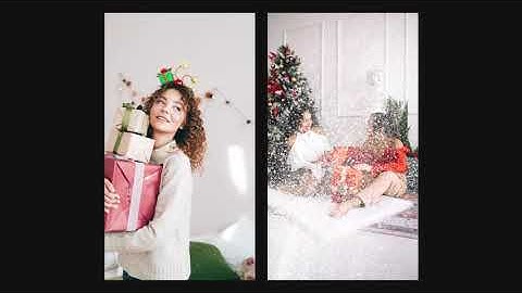 Winter Blizzard Vertical Transitions 2025 for DaVinci Resolve Templates