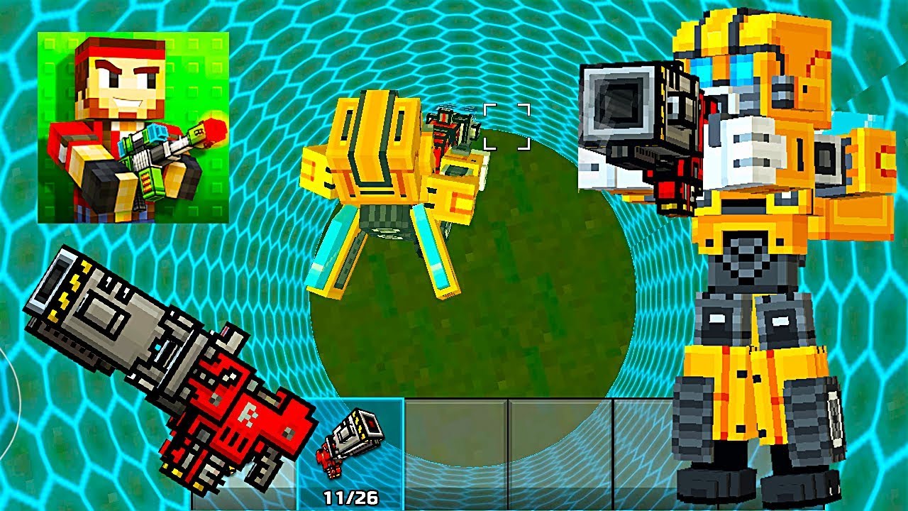 Pixel Gun 3D - Only Rocket Jumper in the Battle Royale (LOVE SUB)