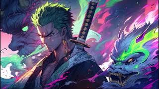 ZORO ONI DRAGON ONE PIECE || 4K LIVE WALLPAPER