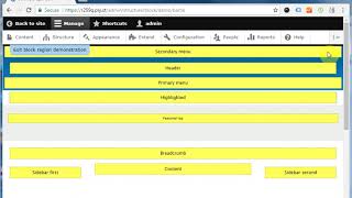 Drupal 8 - Mengeksplore blog layout theme bartik