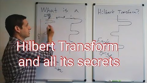 What is a Hilbert Transform in GPR? | Ground Penetrating Radar