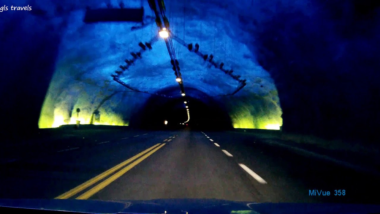 Norway Nature - Laerdal Tunnel Norway