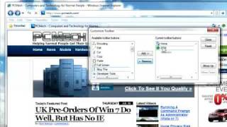 Basic Internet Explorer 8 Customization