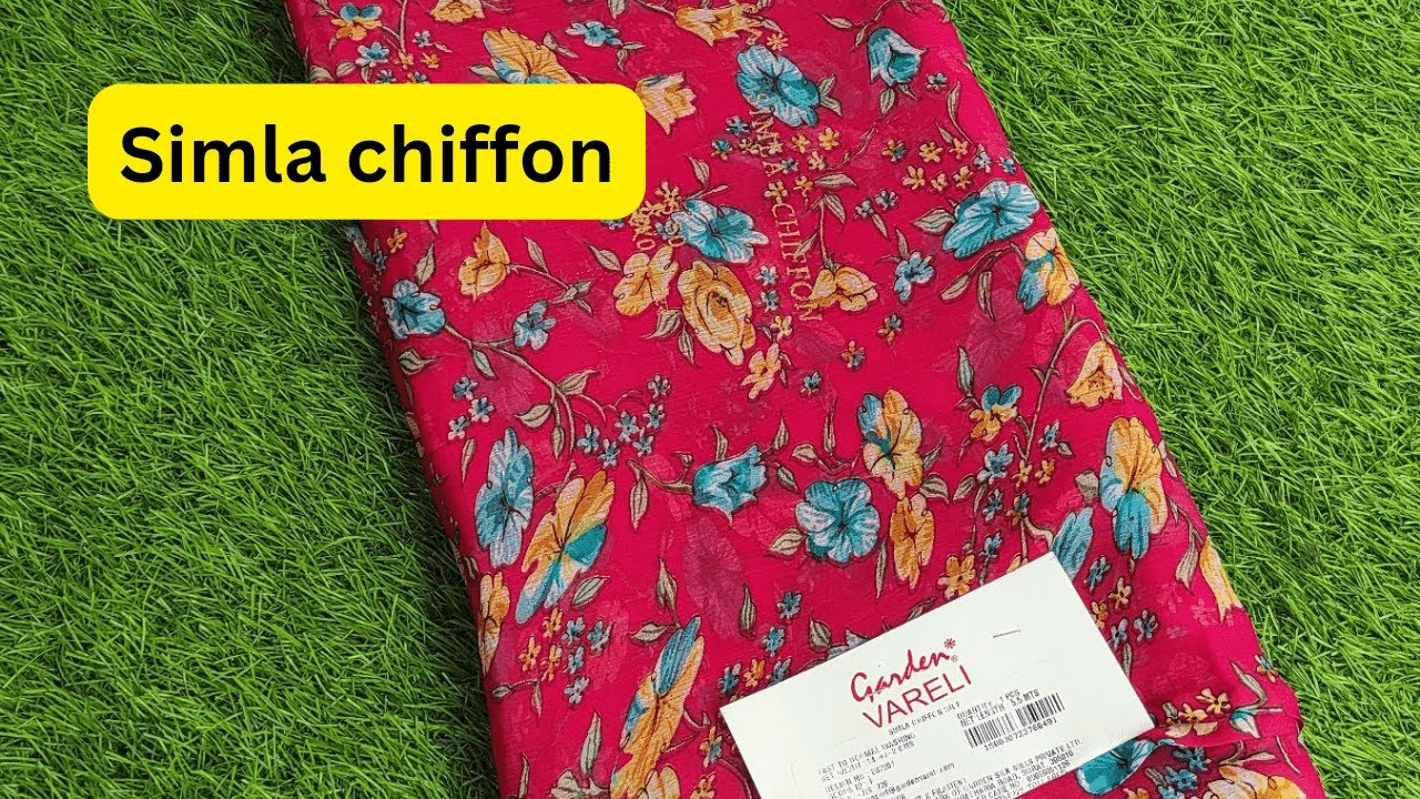 Garden Vareli Simla Chiffon Saree Collection