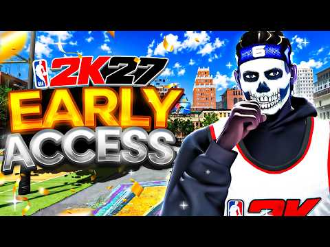 PLAYING NBA 2K27 PARK EARLY 🔴 1ST LOOK AT NBA 2K27 CITY, BEST BUILDS , MYCAREER, REP REWARDS