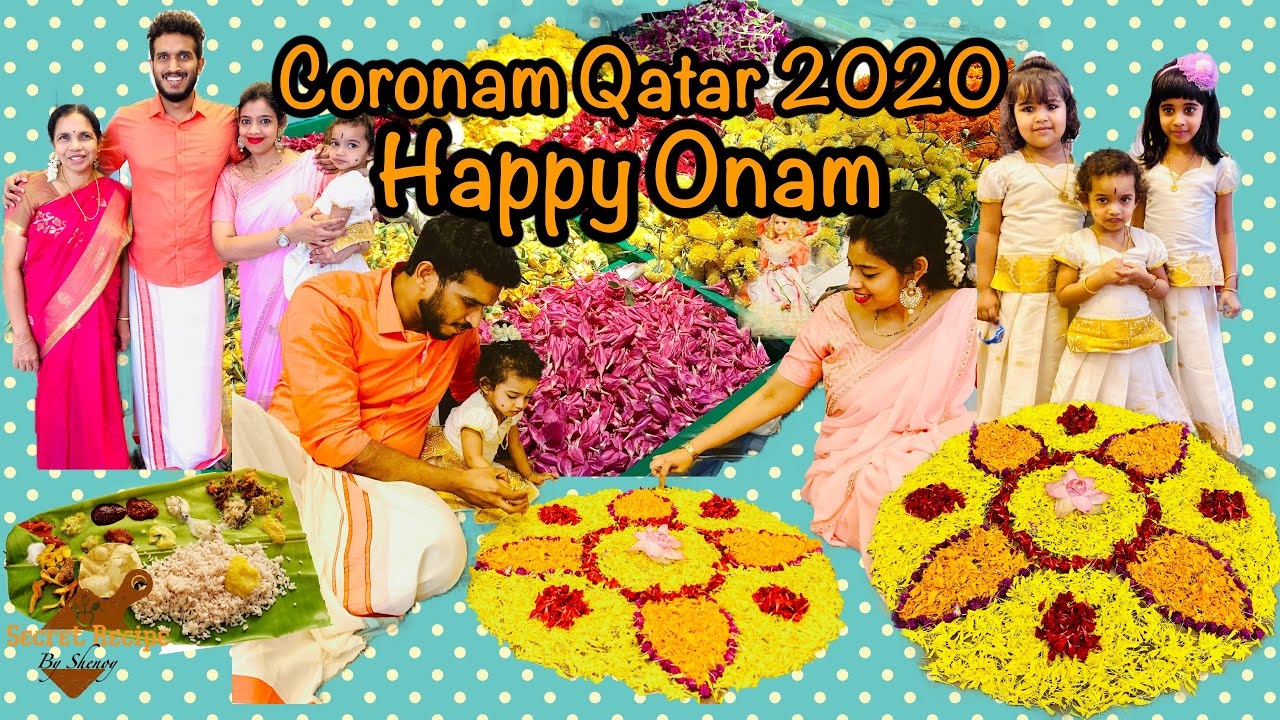 Happy Onam 2020 | Coronam Qatar 2020 | Onam Sadhya Prepration | Onam Vlog 2020 | Onam Recipes