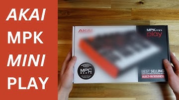 Unboxing Akai Mpk Mini Play Mk3