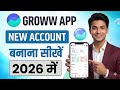 Groww App Account Kaise Banaye | How To Open Demat Account In Groww App | Groww Account Opening