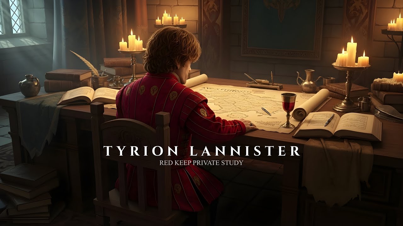 Medieval Music For Focus & Calm | Tyrion Lannister’s Study